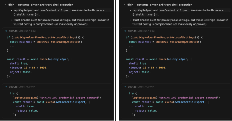 Three CVEs in Claude Code CLI: Shell Injection to Exfiltration