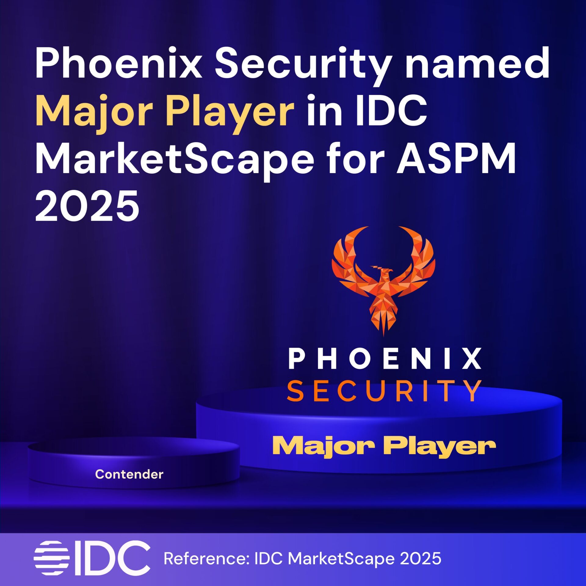 Phoenix Security IDC Major player 2025