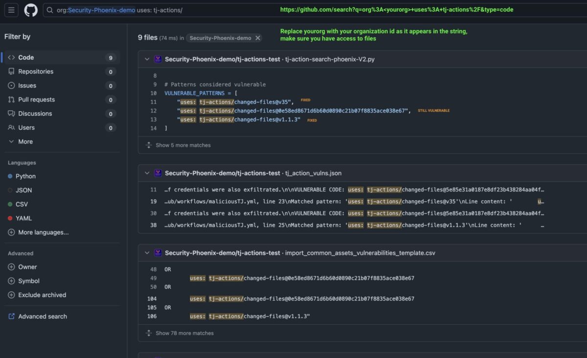 CVE-2025-30066 tj-actions/changed-files GitHub Action Compromise ...