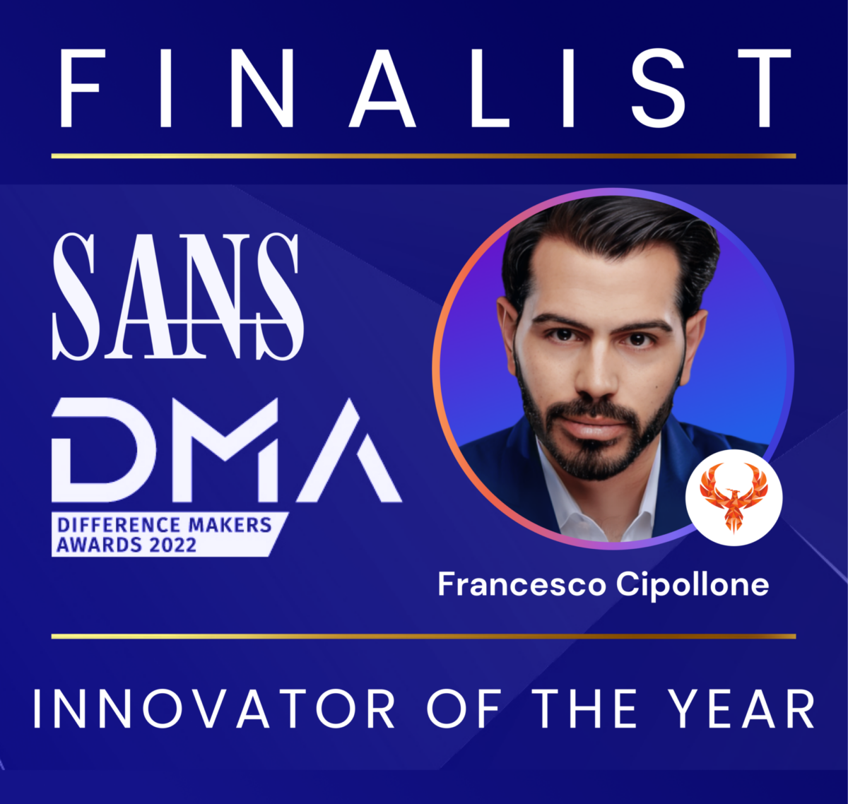 Francesco Cipollone SANS Phoenix Security Innovator of the year