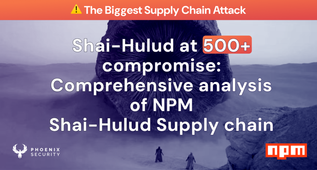 Shai Hulud, ASPM, Attack, Supply Chain Compromise, NPM
