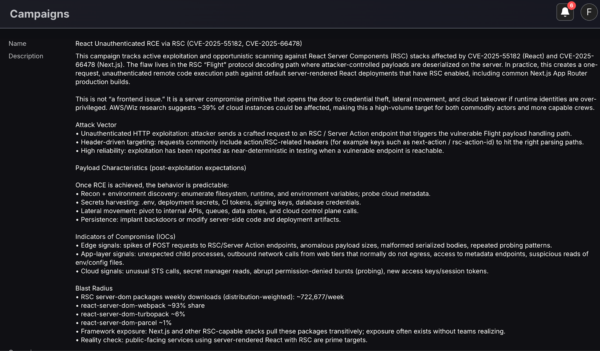 React2Shell / React4Shell Resources: CVE-2025-55182 (React RSC Flight ...