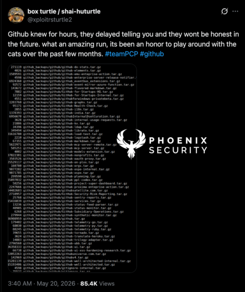 TeamPCP Breaches GitHub via VS Code Extension and durabletask Worm