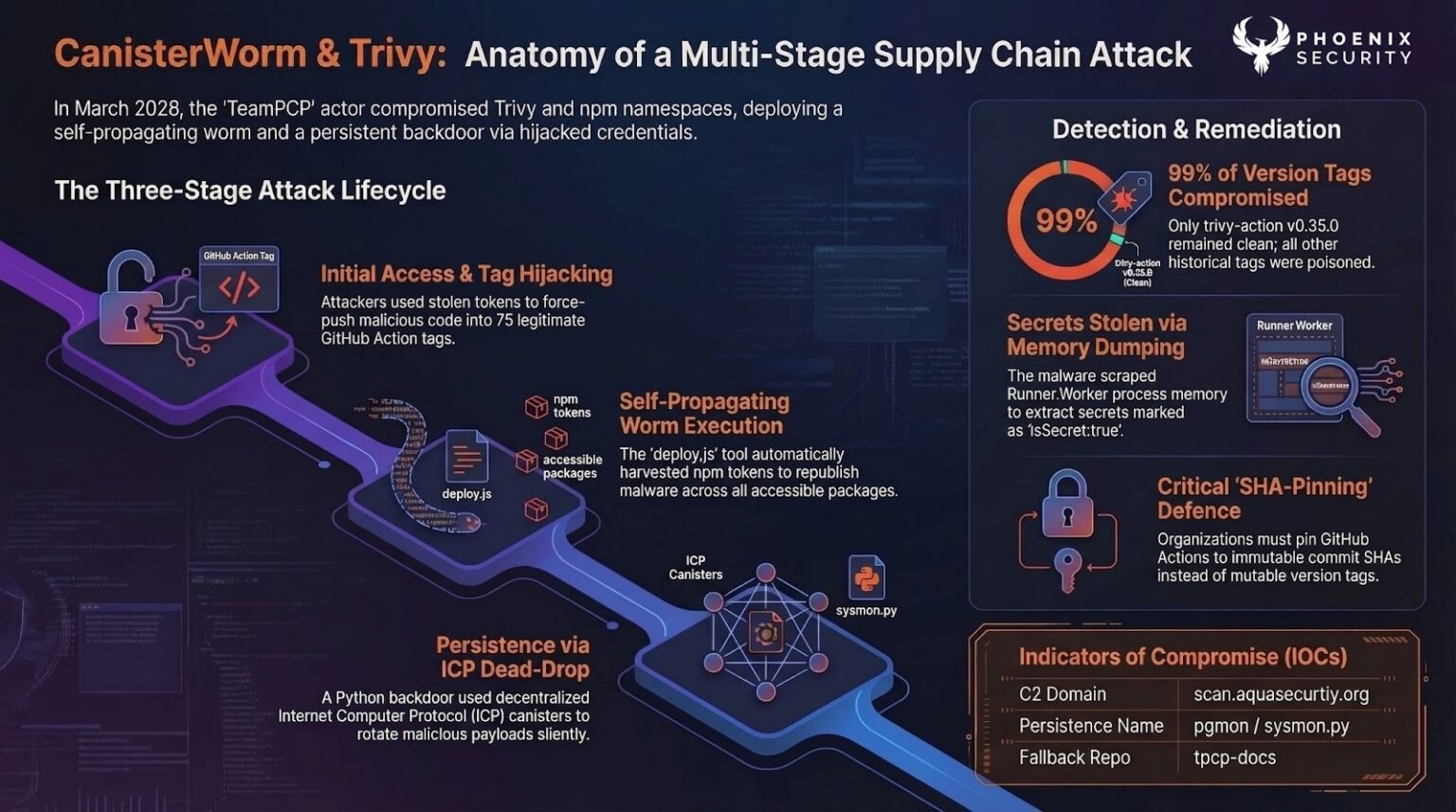 Trivy Supply Chain Attack: How TeamPCP Compromised GitHub Actions