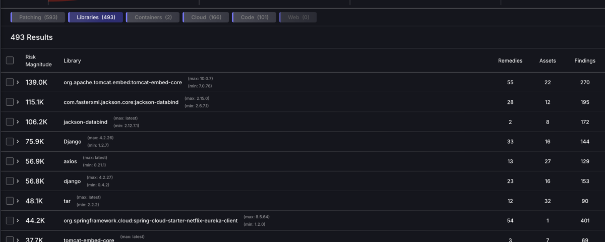 Phoenix Green - Library Versio Number Update to Screenshot - Phoenix Security