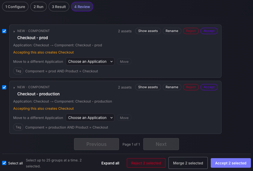 asset ownership, asset grouping, untagged cloud assets, cloud asset tagging, CMDB gaps, vulnerability ownership, ASPM asset inventory, contextual compression, structural metadata