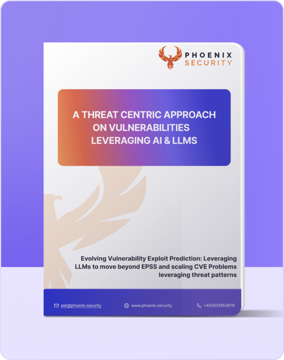 Threat Centric, Appsec, ASPM, UVM, Unified Vulnerability Management, LLM for cybersecurity